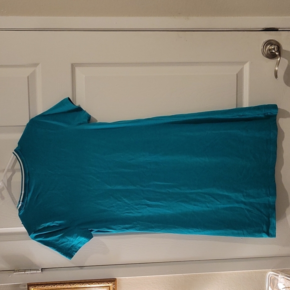 Calvin klein womens dress short sleeve blue and white detailing size small - Picture 6 of 7